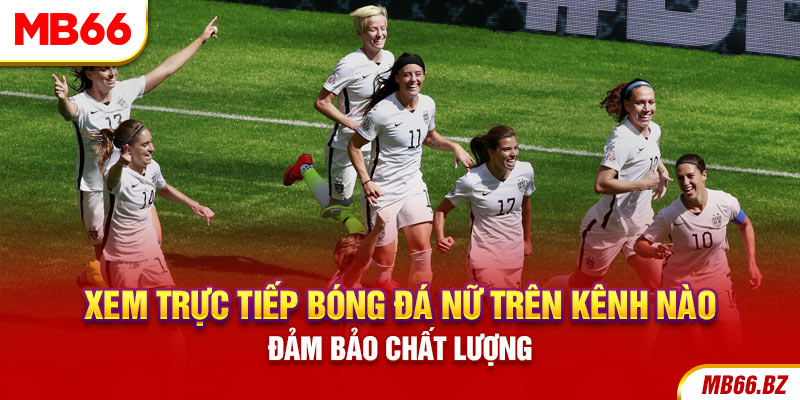 Xem trực tiếp bóng đá nữ trên kênh nào đảm bảo chất lượng
