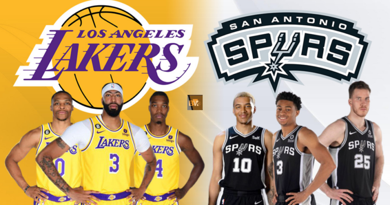 san antonio spurs vs lakers match player stats