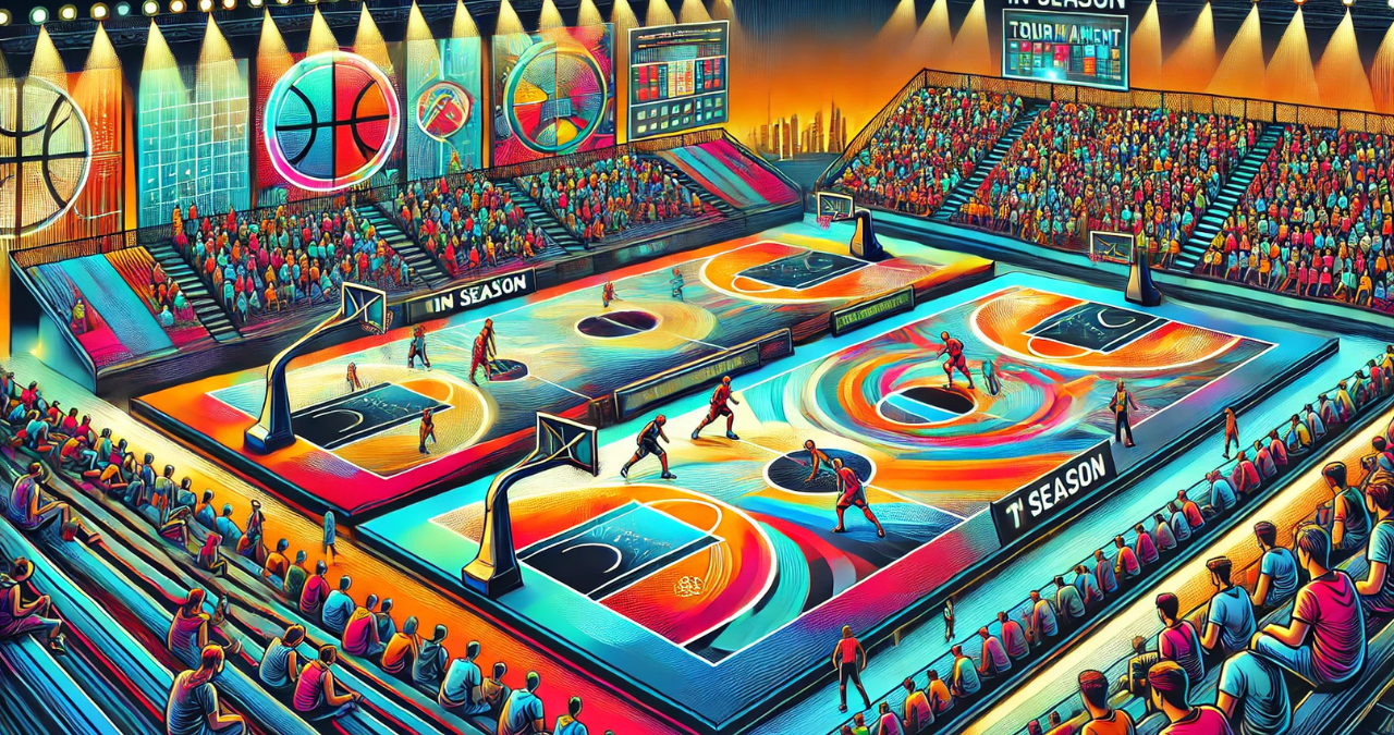 in season tournament courts